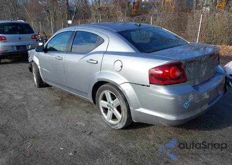 2013 Dodge Avenger Se from USA, damaged, VIN 1C3CDZAB6DN516933